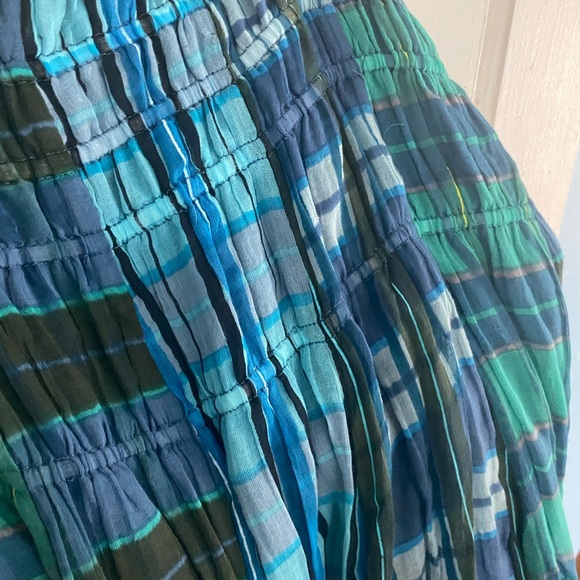 Free People | Plaid Lightweight Maxi Skirt - Picture 3 of 7